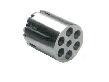 Barillet Pietta 1858 Cal. 44 en nickel Barillet Pietta 1858 Cal. 44 en nickel