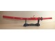 Katana Forgé Rouge