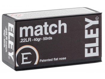 CARTOUCHE 22LR ELEY MATCH BOITE 50X