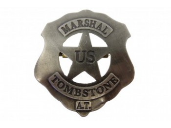 PLAQUE U,S MARSHALL TOMBSTONE