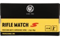 CARTOUCHE RWS 22LR RIFLE MATCH S BOITE 50X