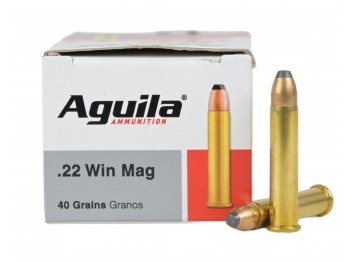 CARTOUCHE AGUILA 22WIN MAG SOFT POINT BOITE 50X