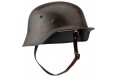 CASQUE ALLEMAND M1935 VIEILLI REPRODUCTION